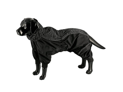 Dogman Dot Raincoat Waterproof Dog Overall Reflective Pattern 65cm