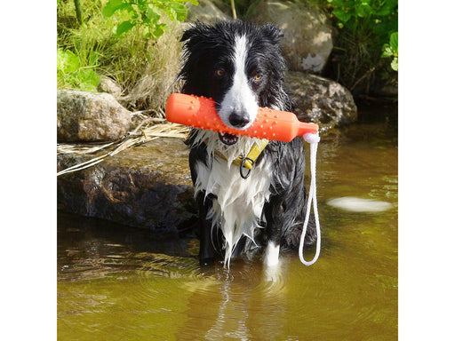 Dogman Duie Schwimmendes Gummispielzeug zum Apportieren Groß 28cm
