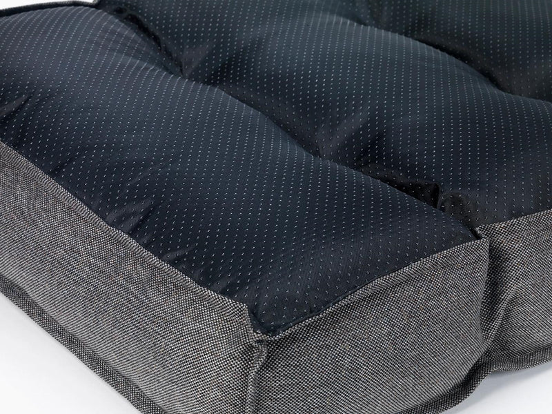 Dogman Dyna Classy Memory Foam Pet Bed Grey XXL 110x70x12cm