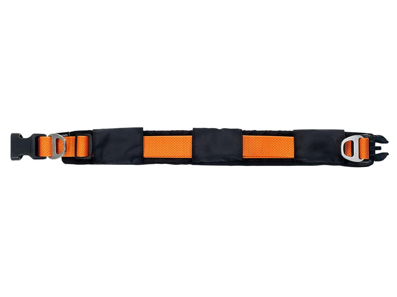 Dogman Emmi Gepolstertes Halsband Verstellbar Orange S (35mm x 40-68cm)