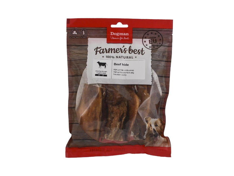 Dogman Farmer's Best Naturbelassene Rinderhaut Hundesnacks 200g