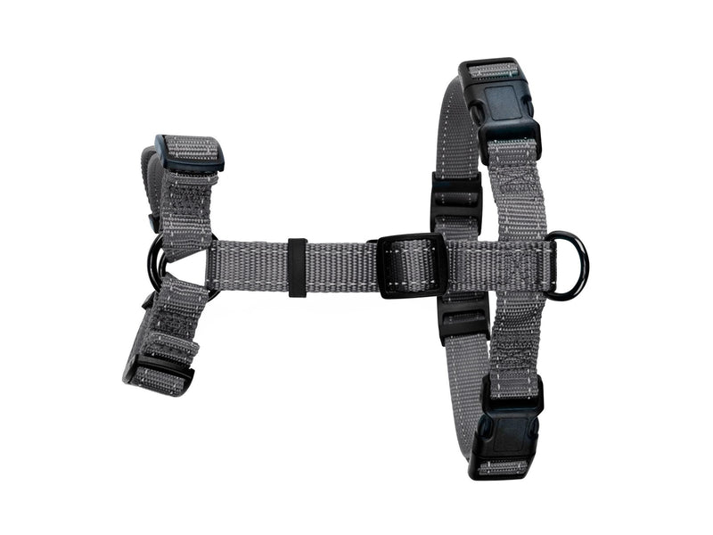 Dogman H-Harness Iris Grey M/L
