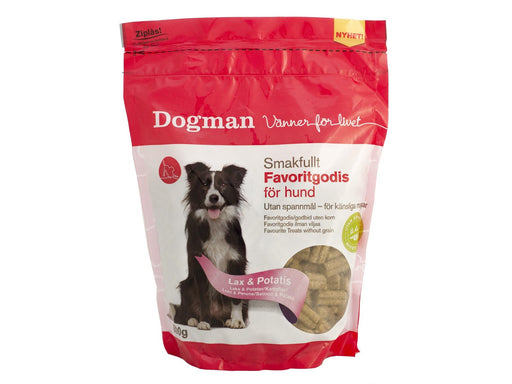 Dogman Hundesnacks Favoritgodis Lachs und Kartoffel 800g
