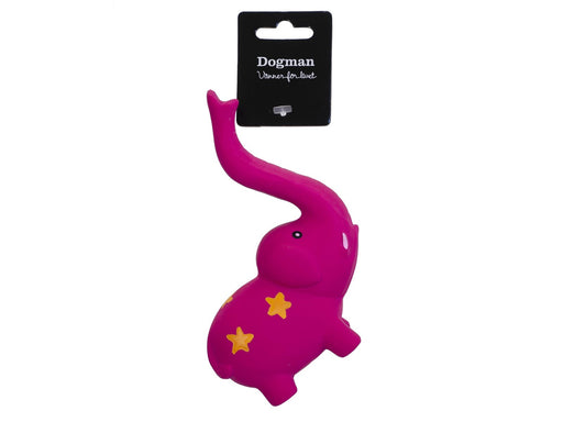 Dogman Hundespielzeug Latex-Elefant 15cm