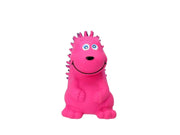Dogman Hundespielzeug Rosa Latex Igel mit Quietscher 7.5cm