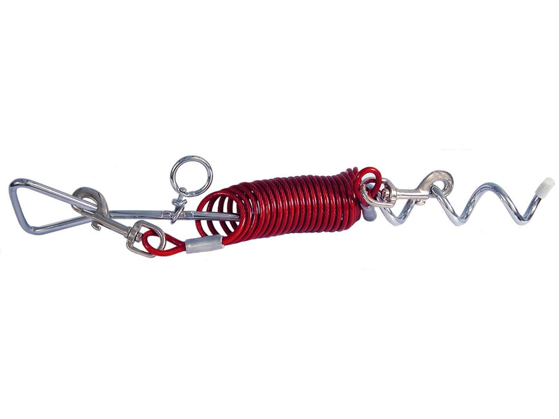 Dogman Kit Tie out stake + cable