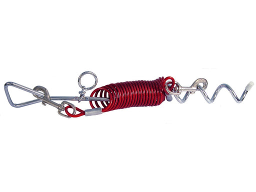 Dogman Kit Tie out stake + cable