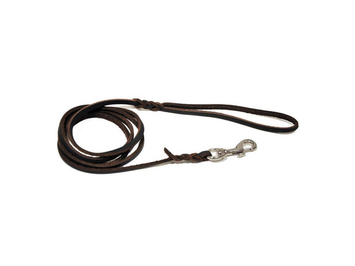 Dogman Leather Leash Lina Brown S 9mm x 180cm