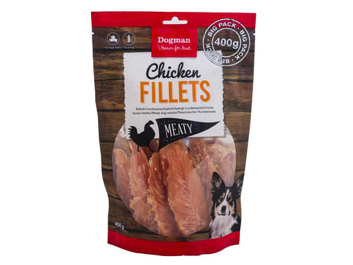 Dogman Meaty Chicken Fillets Dog Treats 400g