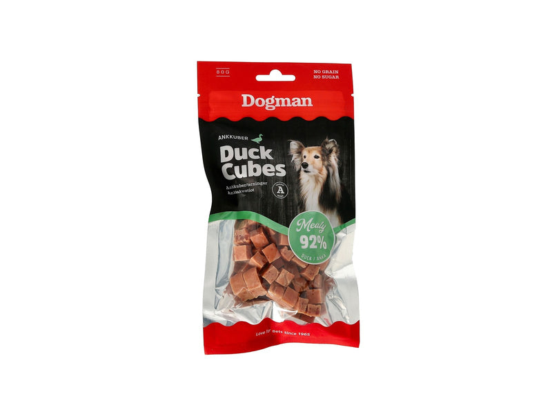 Dogman Meaty Entenwürfel Hundeleckerlis 80g