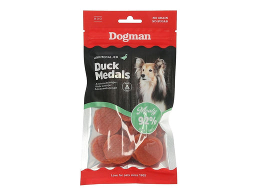 Dogman Meaty Fleischige Entenmedaillen Hundeleckerlis 80g