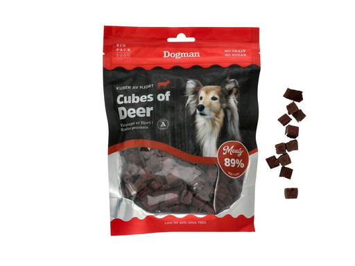 Dogman Meaty Hirschwürfel Hundeleckerlis 300g
