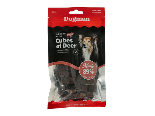 Dogman Meaty Hirschwürfel Hundeleckerlis 80g