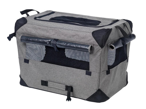 Dogman Milou Canvas Crate Grey Large 70x52x52cm