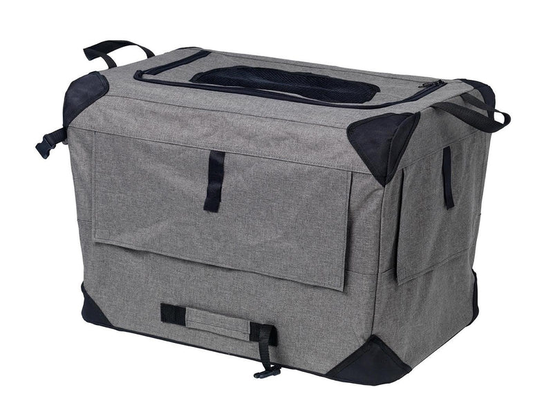 Dogman Milou Canvas Crate Grey Large 70x52x52cm