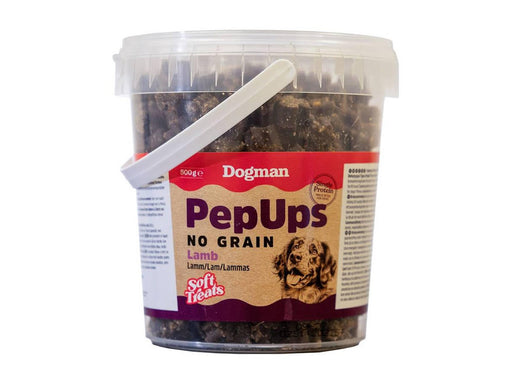 Dogman PepUps No Grain Lamm Hundeleckerlis 500g