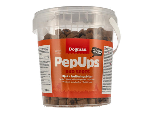 Dogman PepUps duo spots 3flavor