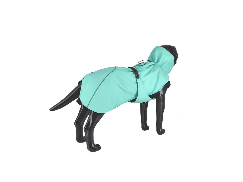 Dogman Regenmantel Aqua türkis 60 cm