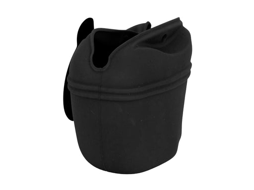 Dogman Silikon-Hundeleckerli-Tasche Schwarz