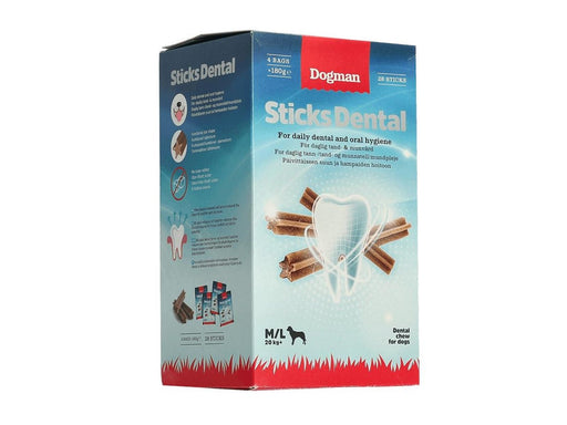 Dogman Sticks Dental Box M/L (28-Pack)