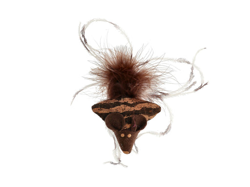 Dogman Toy mouse with feather