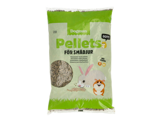 Dogman Vitamin Enriched Pellets Small Animals 15kg