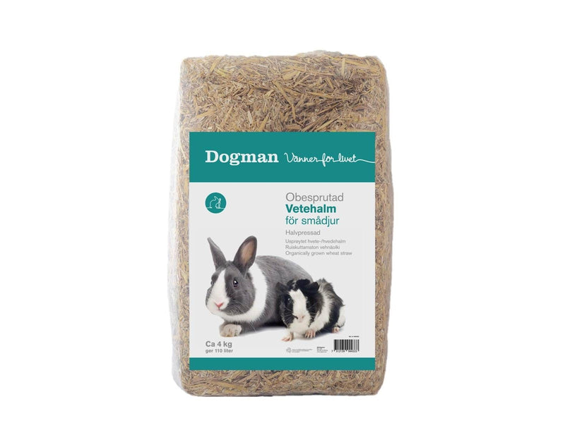 Dogman Wheat Straw 4kg 110L
