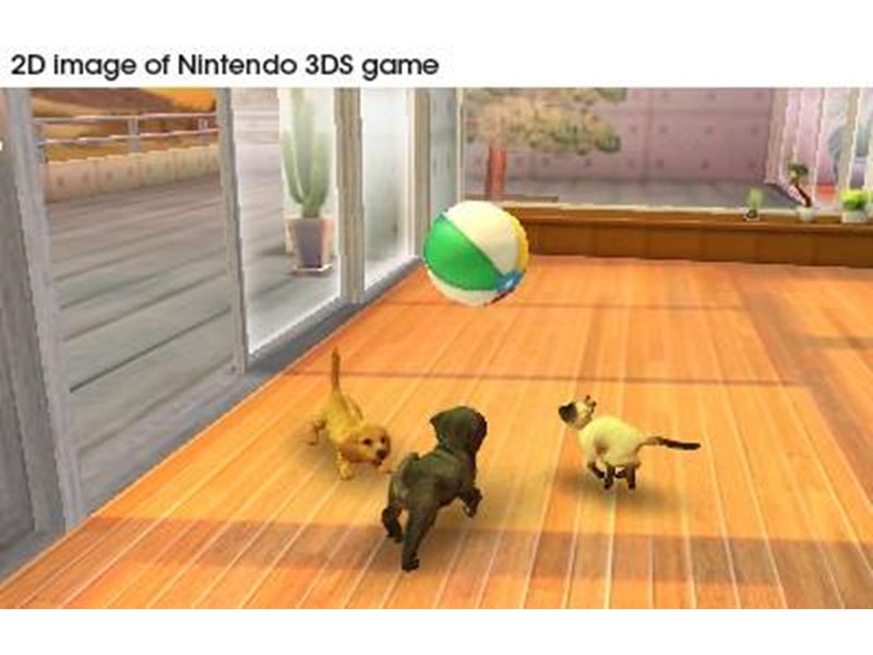 Dogs and Cats: French Bulldog & New Friends - Nintendo 3DS - Virtual Pet - PEGI 3