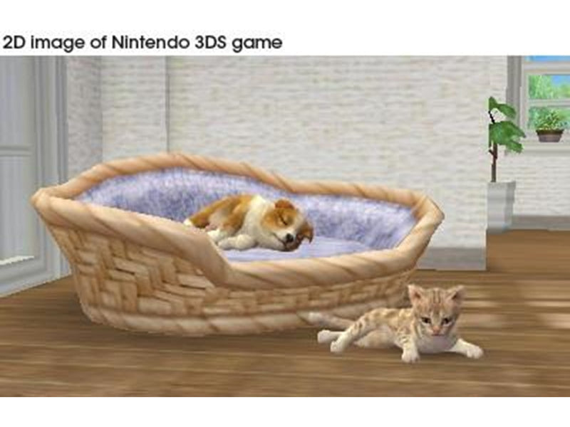 Dogs and Cats: French Bulldog & New Friends - Nintendo 3DS - Virtual Pet - PEGI 3