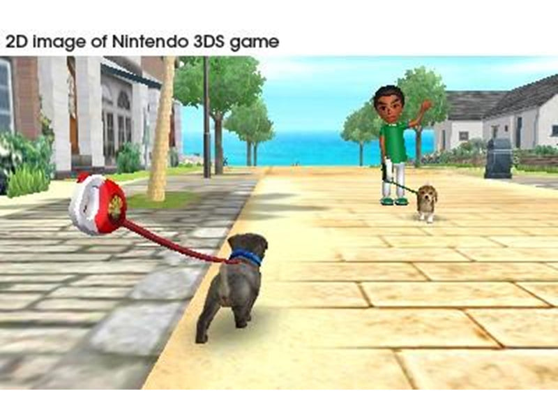 Dogs and Cats: French Bulldog & New Friends - Nintendo 3DS - Virtual Pet - PEGI 3
