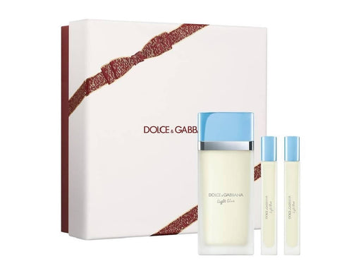 Dolce & Gabbana Light Blue Eau De Toilette 120ml. - Gift Set