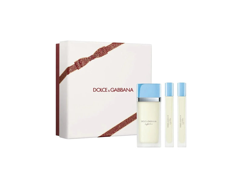 Dolce & Gabbana Light Blue Eau De Toilette 70ml.- Gift Set