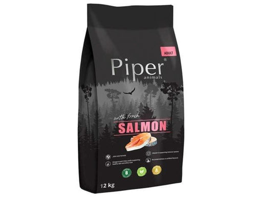Dolina Noteci Piper Animals with salmon - dry dog food - 12kg