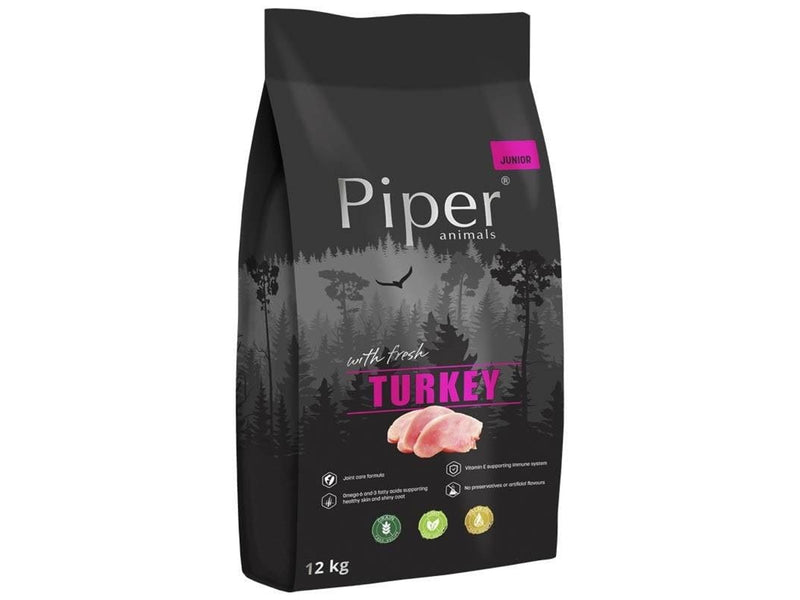 Dolina Noteci Piper Junior with turkey - dry dog food - 12kg