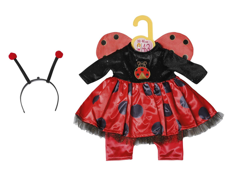 Dolly Moda Costume Lady Bug 43cm