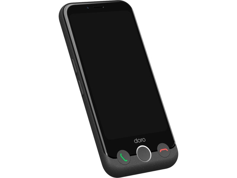 Doro Aurora A11 Plus 64GB/4GB - Graphite (A11 Incl. Wallet Case & Protective Glass)