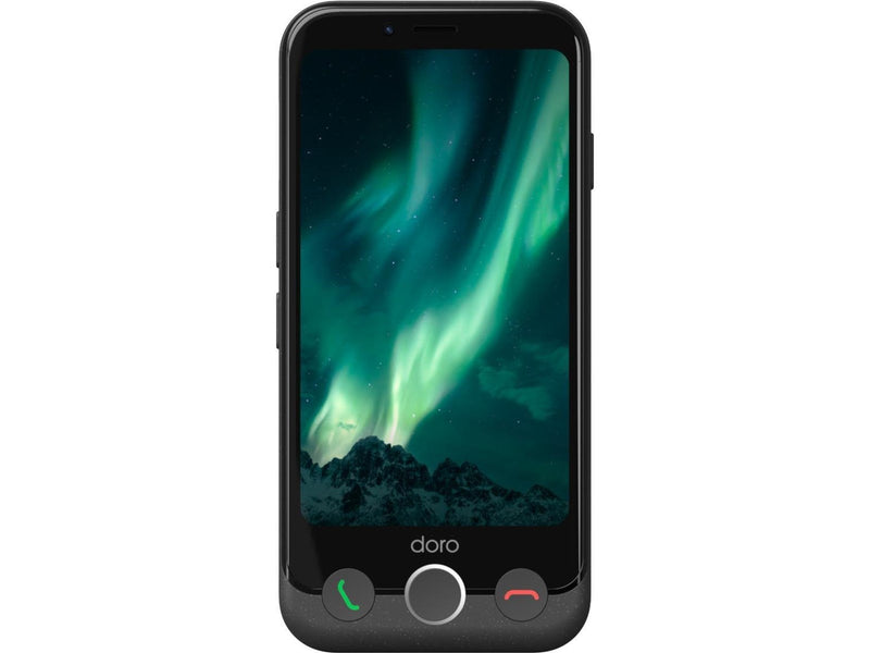 Doro Aurora A11 Plus 64GB/4GB - Graphite (A11 Incl. Wallet Case & Protective Glass)