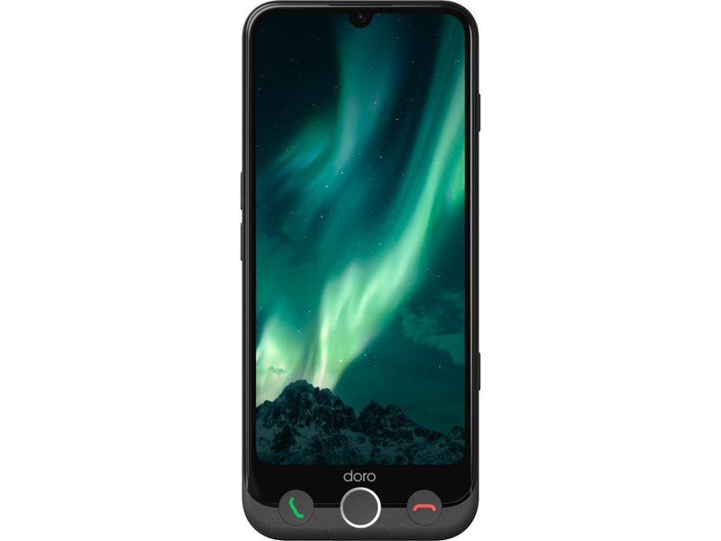 Doro Aurora A31 Plus 128GB/6GB - Graphite (A31 Incl. Wallet Case & Protective Glass)