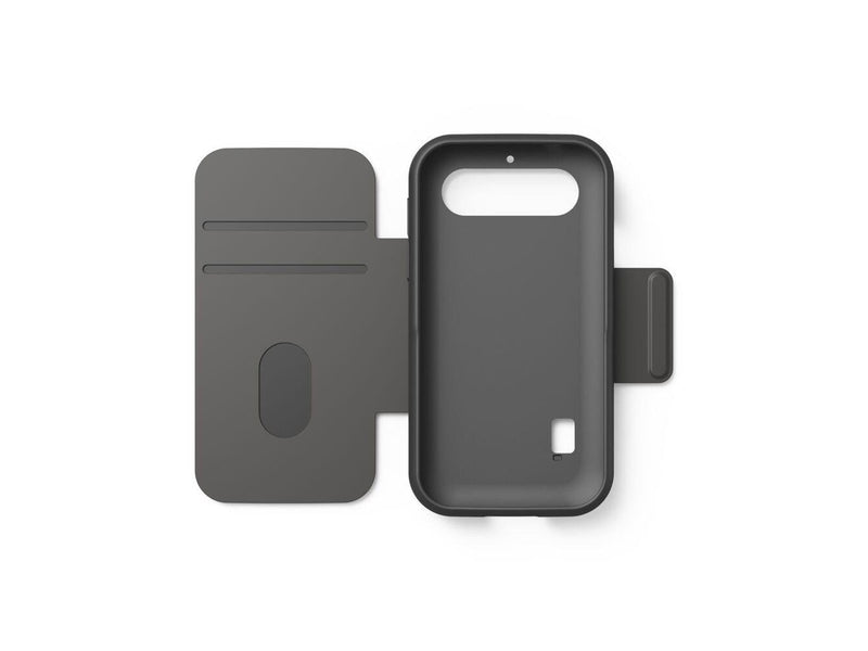 Doro Leva X10/L10/L11 - Wallet Case - Dark Grey