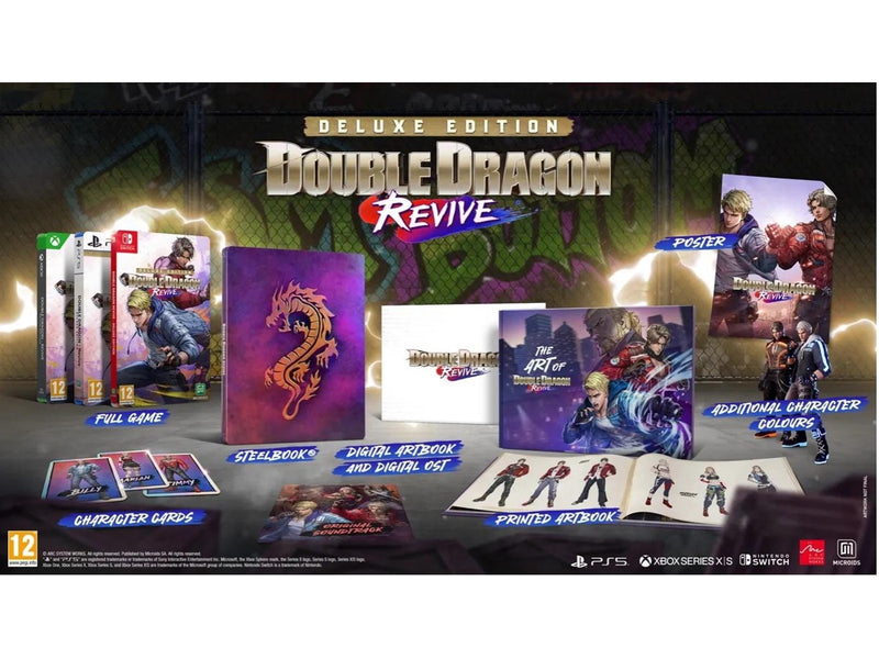 Double Dragon Revive (Deluxe Edition) - Sony PlayStation 5 - Action - PEGI 12