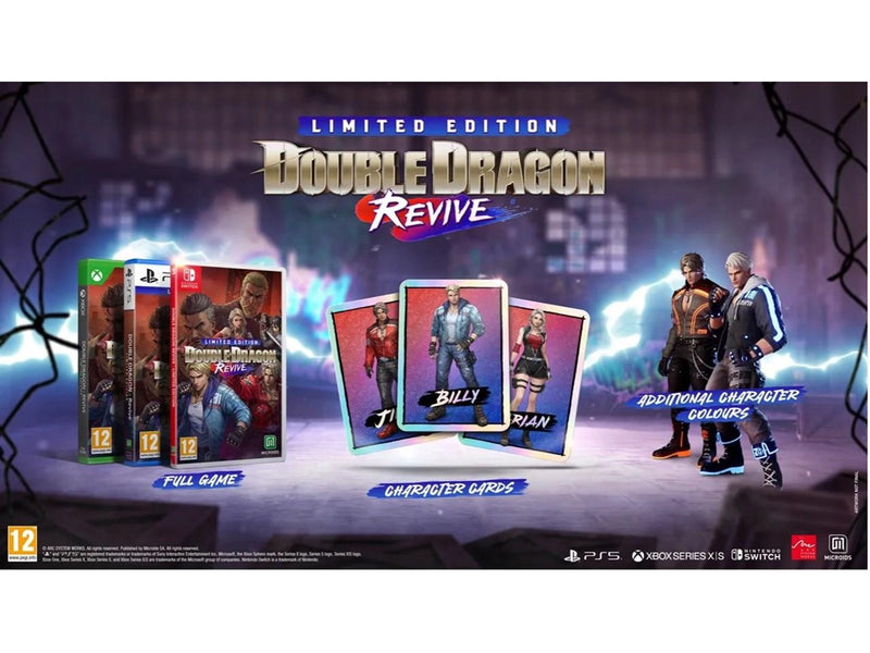 Double Dragon Revive (Limited Edition) - Nintendo Switch - Beat 'em Up - PEGI 12