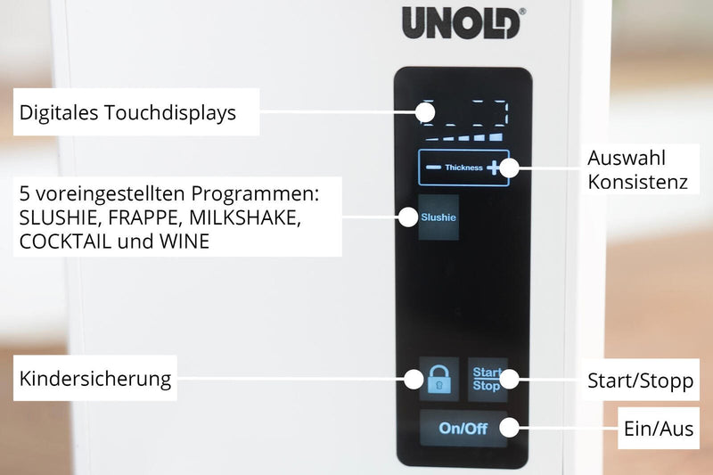 UNOLD 48940 Slush-Eismaschine Susi