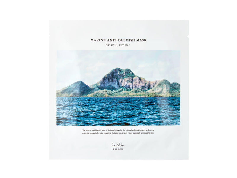Dr. Althea – Pro Lab Marine Anti-Blemish Mask – 27g Pro Lab Marine Anti-Blemish Mask is a nourishing sheet mask developed for skin prone to blemishes and imbalance. The mask is enriched w