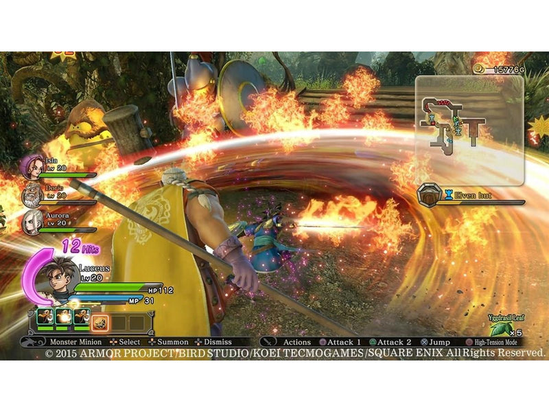 Dragon Quest Heroes: The World Tree's Woe and the Blight Below - Sony PlayStation 4 - RPG - PEGI 12