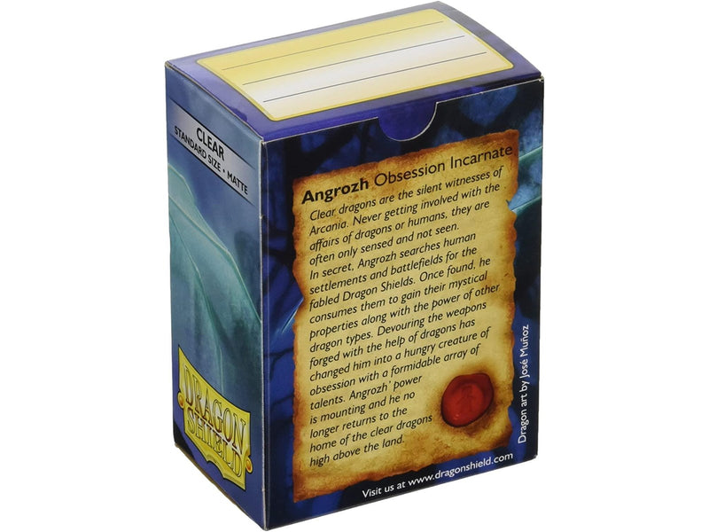 Dragonshield Matte Clear (100 pcs)