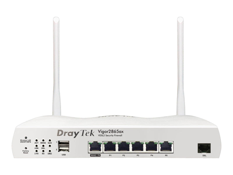 DrayTek Vigor 2865ax Homeplugs