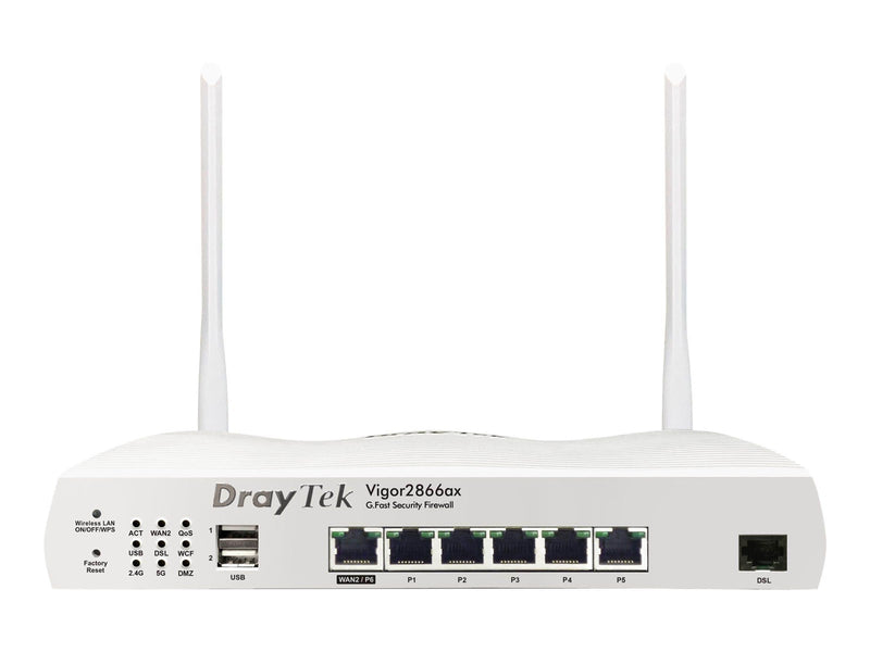 DrayTek Vigor 2866ax Homeplugs