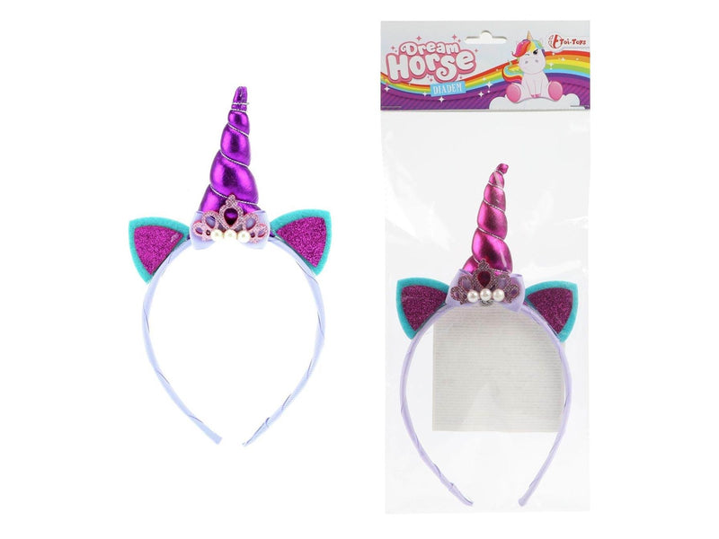 Dream Horse Diadem Unicorn Purple