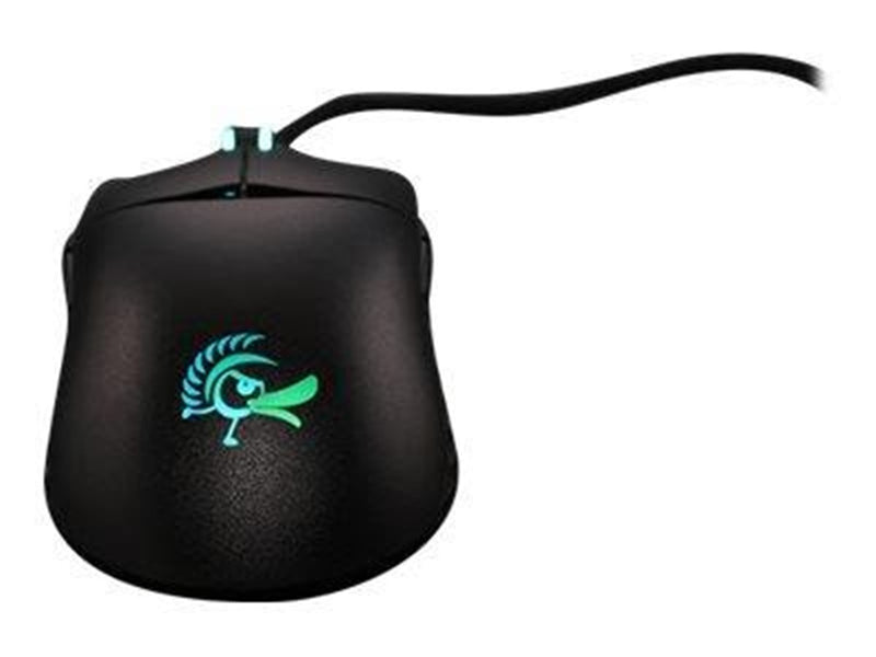 Ducky Feather - mouse - USB 2.0 - Maus (Schwarz)