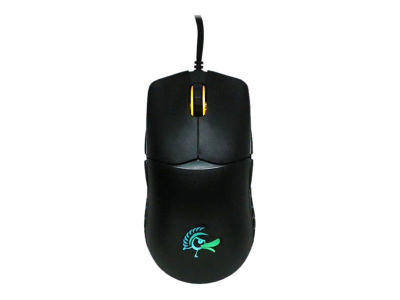 Ducky Feather - mouse - USB 2.0 - Maus (Schwarz)